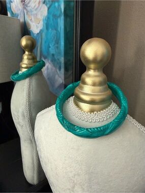 Vintage Turquoise Bangle Bracelet